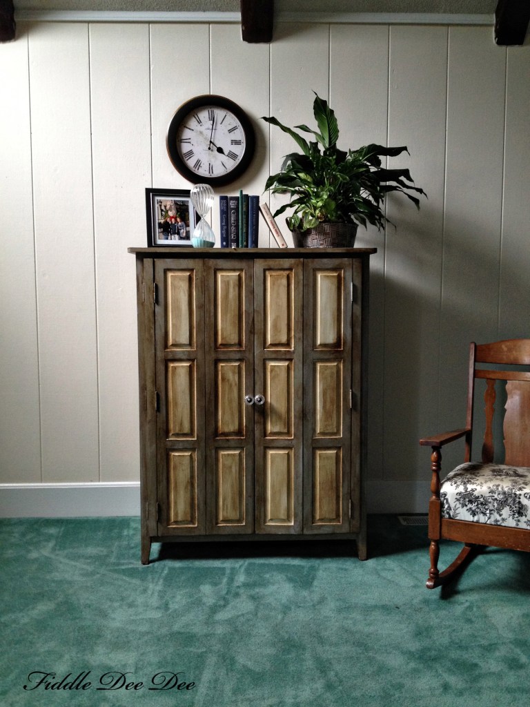 Repurposed Entertainment cabinet