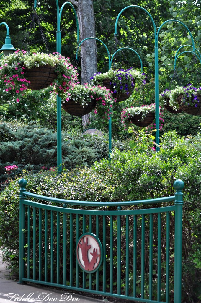 The entrance to the Savanna exhibit where the elephants and giraffes live