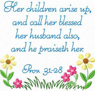 Proverbs 31:28