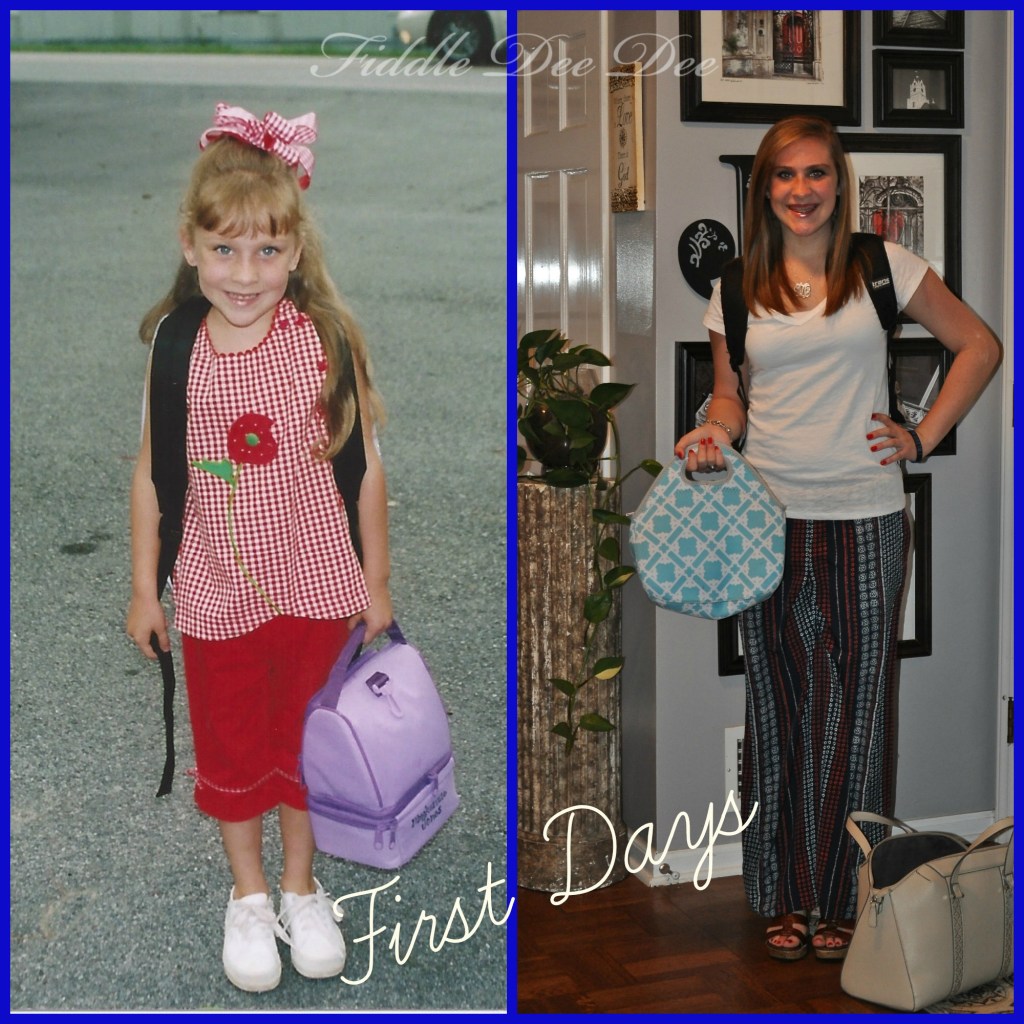 12 years between her first "First Day" and her last.