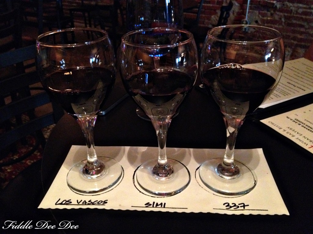 Audley's flight for tasting