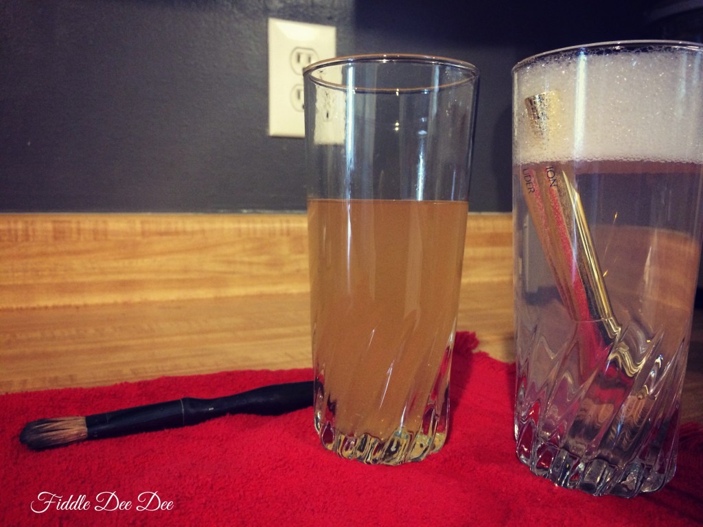 cleaning makeup brushes at home