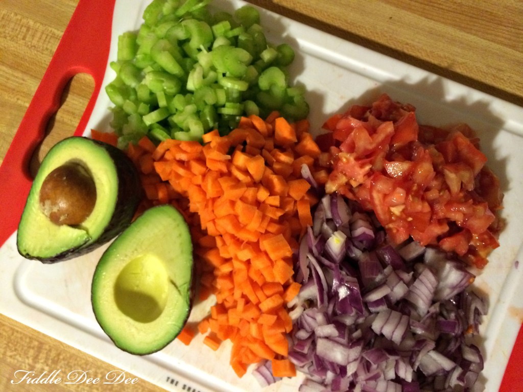 Don't you just love lots of color mixed in your meals?