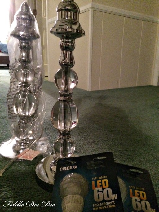 I loved the formal look of these lamps!