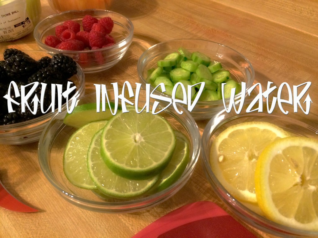 fruit infused water