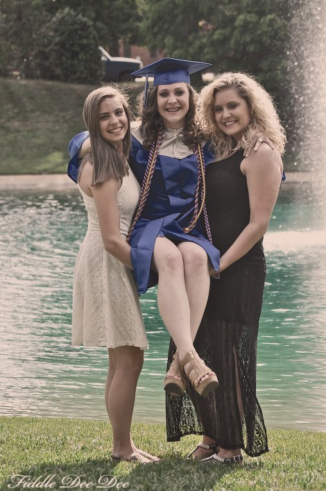 My three girls celebrating the day