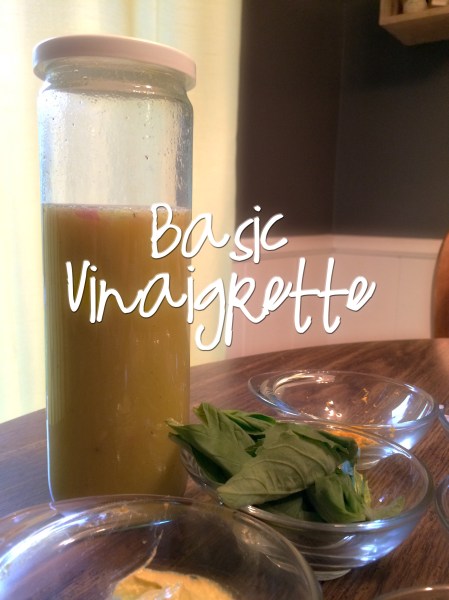 Basic Vinaigrette Dressing