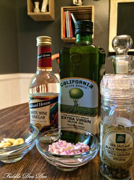 Basic Vinaigrette Ingredients