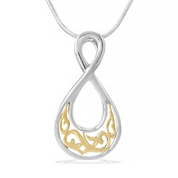 Nalani Infinity Pendant purchased at Na Hoku & gifted to me from Audley.