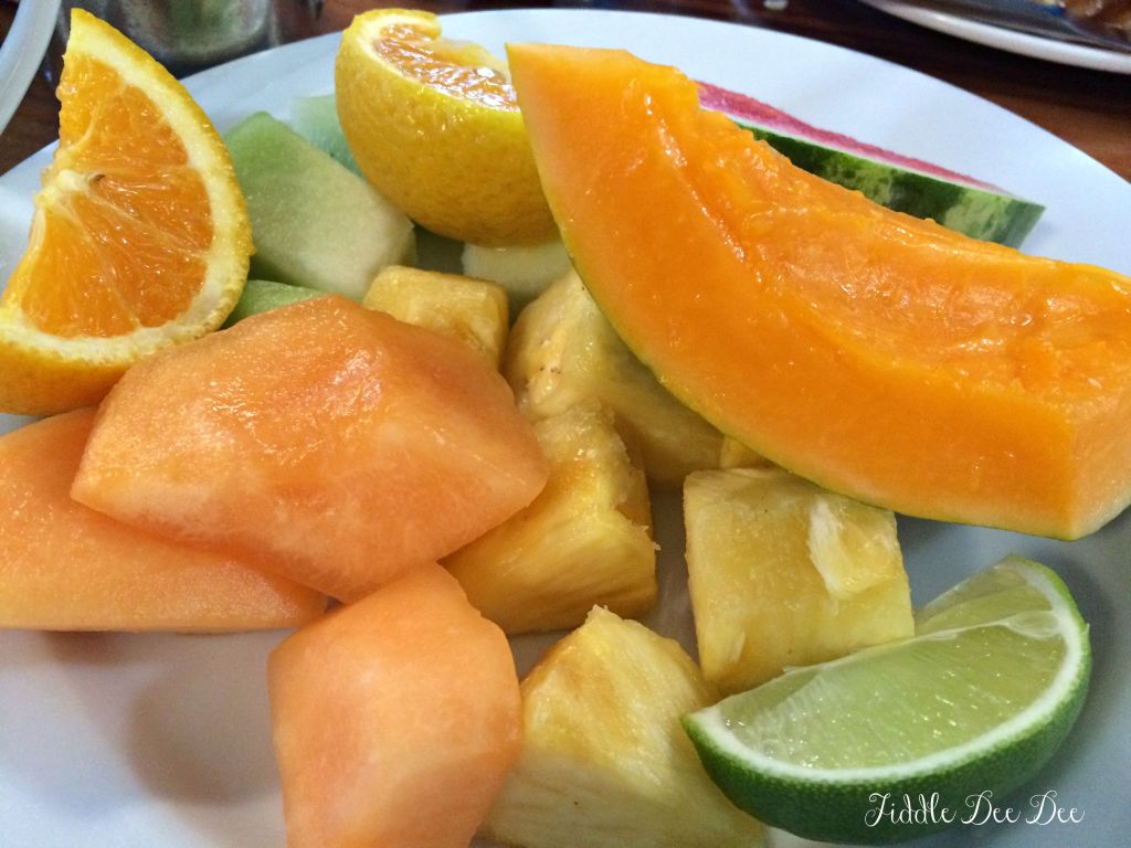 Local fresh fruit makes a fabulous choice for breakfast!