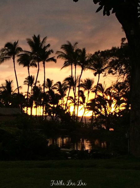 Our Last Sunset on the Big Island