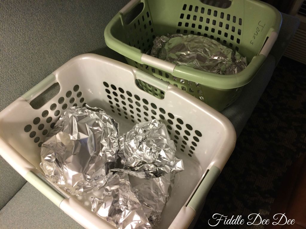 Loaded and ready for travel.  Yes, this is going to be a wedding cake!