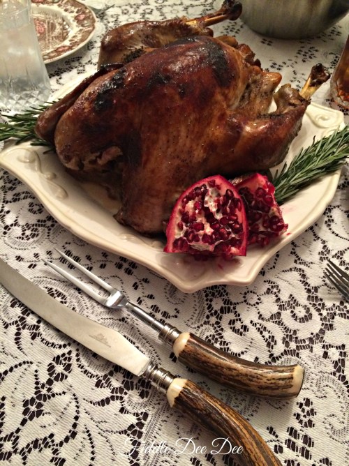 I forgot to photograph the pomegranate sauce that accompanied it, but I can assure you, IT IS FABULOUS!