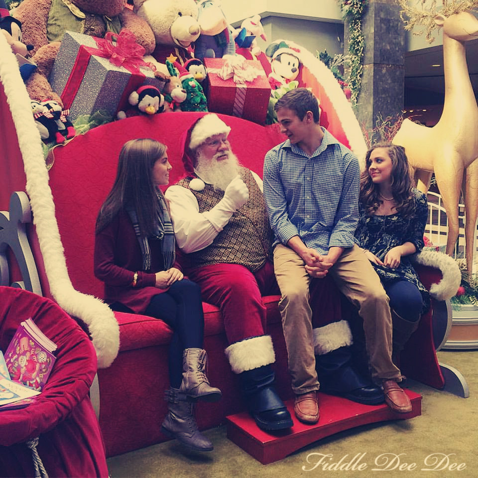 Yes, my teenagers still visit Santa Claus each year.