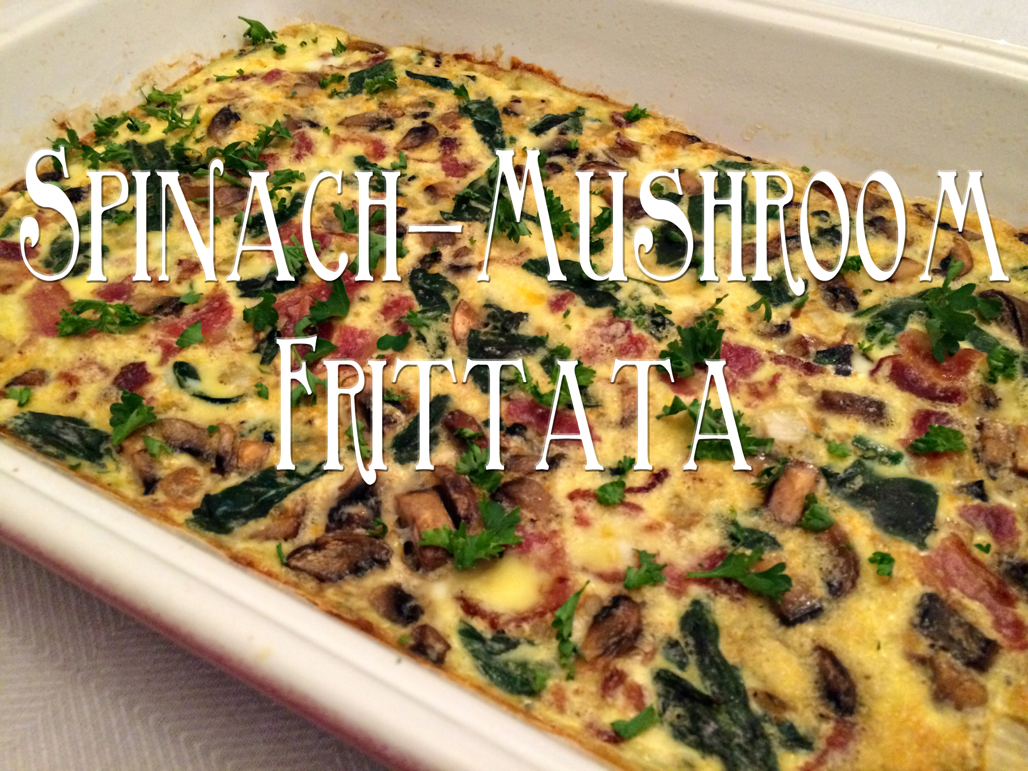 Spinach Mushroom Frittata 8