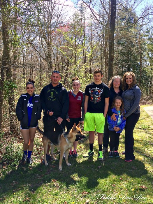 We were casual hikers, just out to enjoy the spring weather on the day that we visited Foster Falls