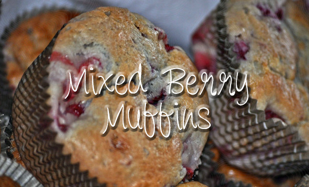 Mixed Berry Muffins