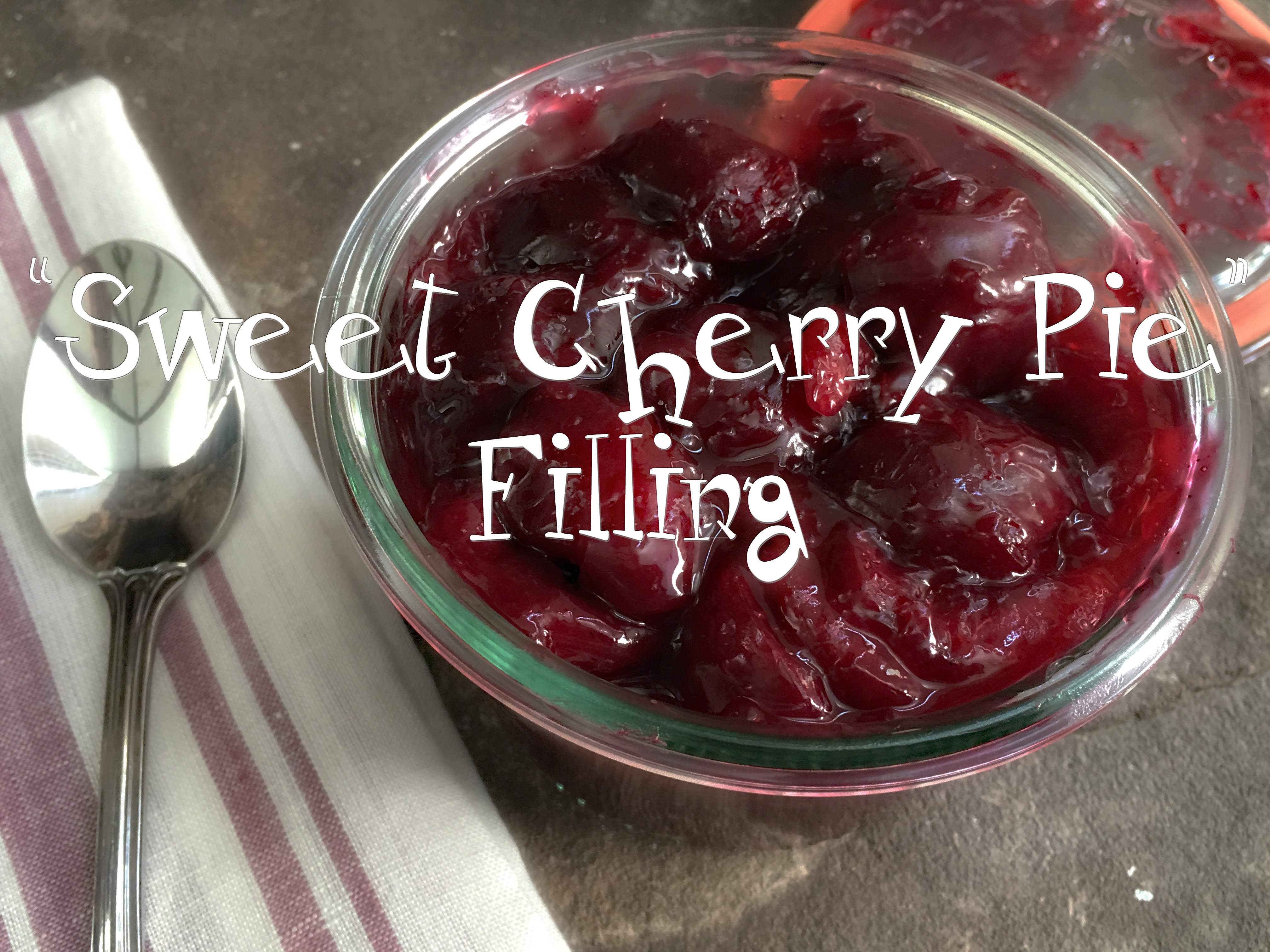 Sweet Cherry Pie Filling