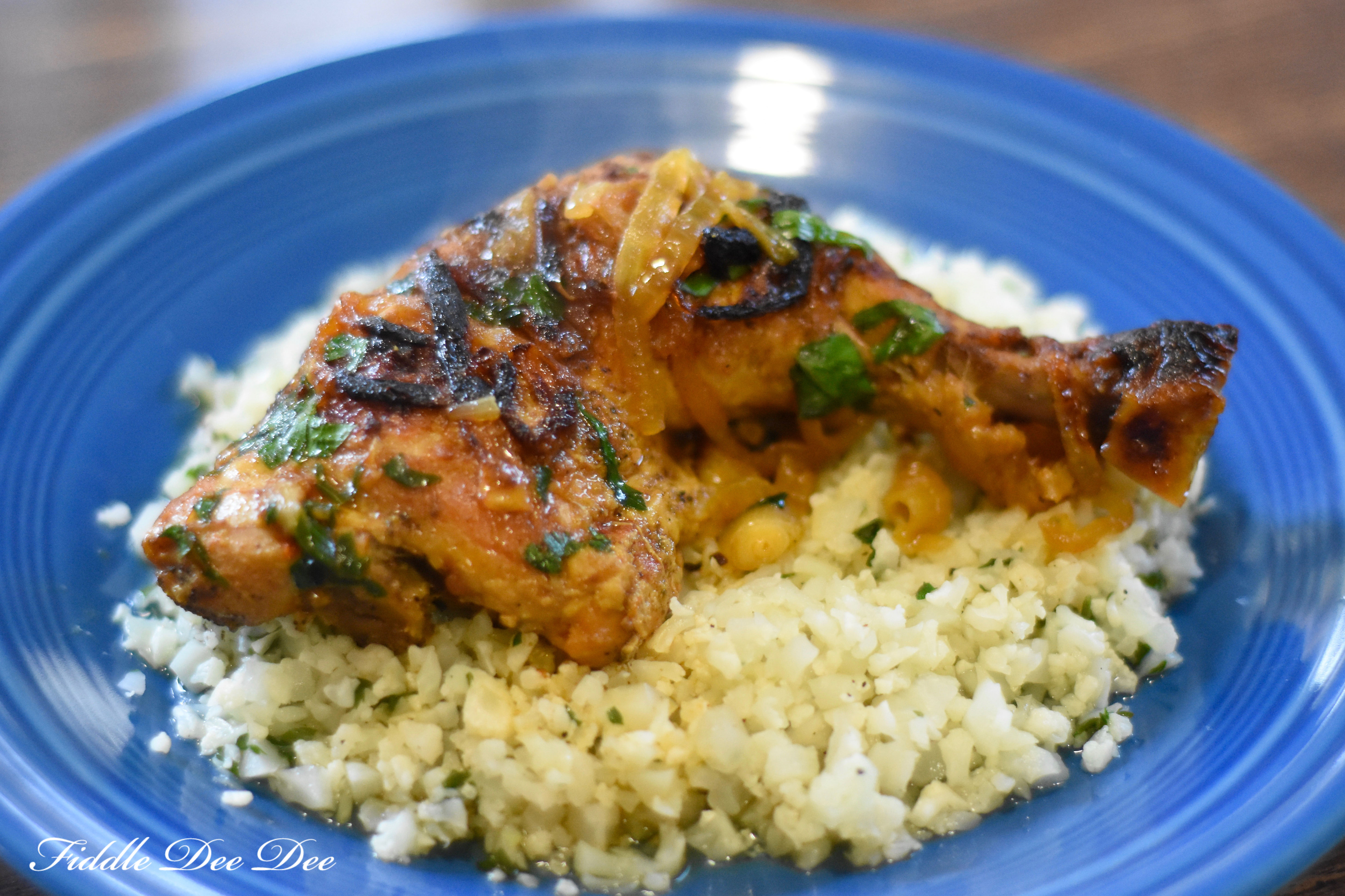 Saffron-Braised-Chicken-plated:oh-fiddle-dee-dee