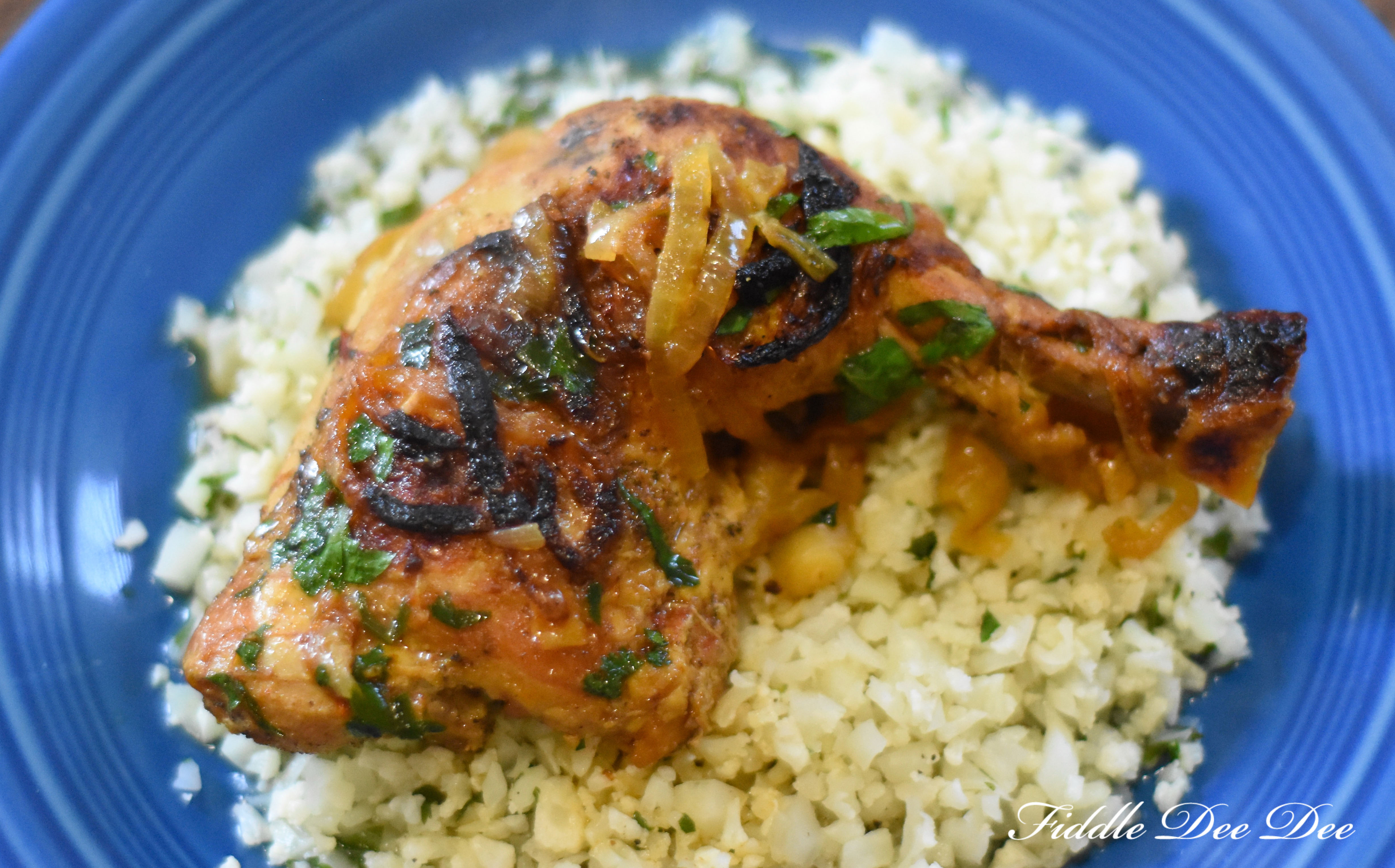 Saffron-Braised-Chicken:ohfiddledeedee