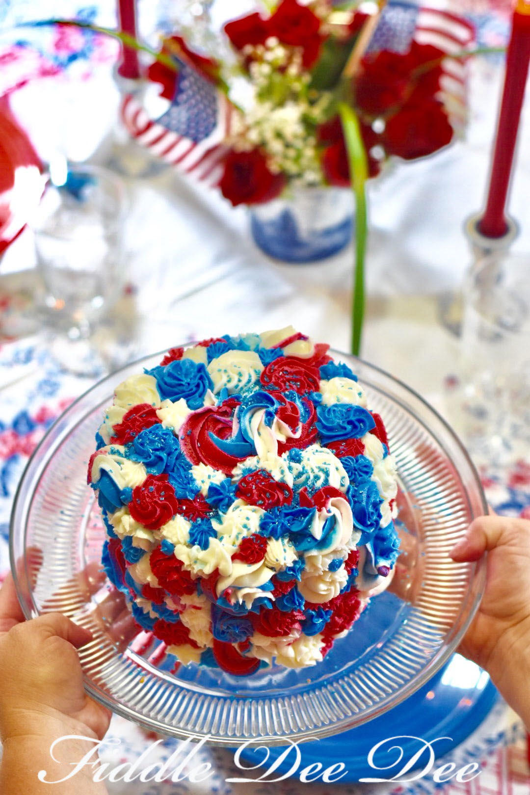 Independence-Day-Cake | Oh-Fiddle-Dee-Dee