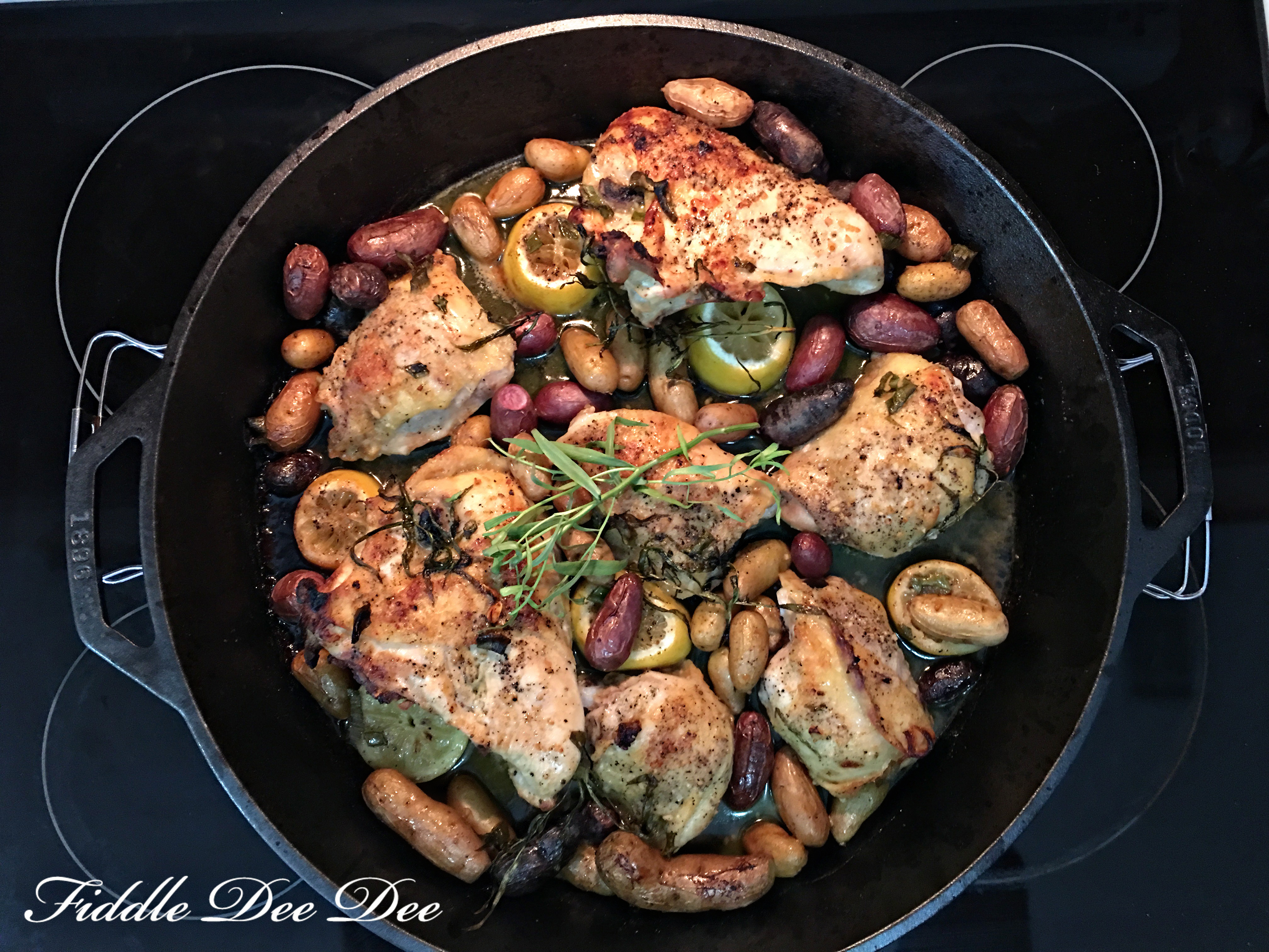 One-Pan- Easy-Chicken-Dinner | ohfiddledeedee.com