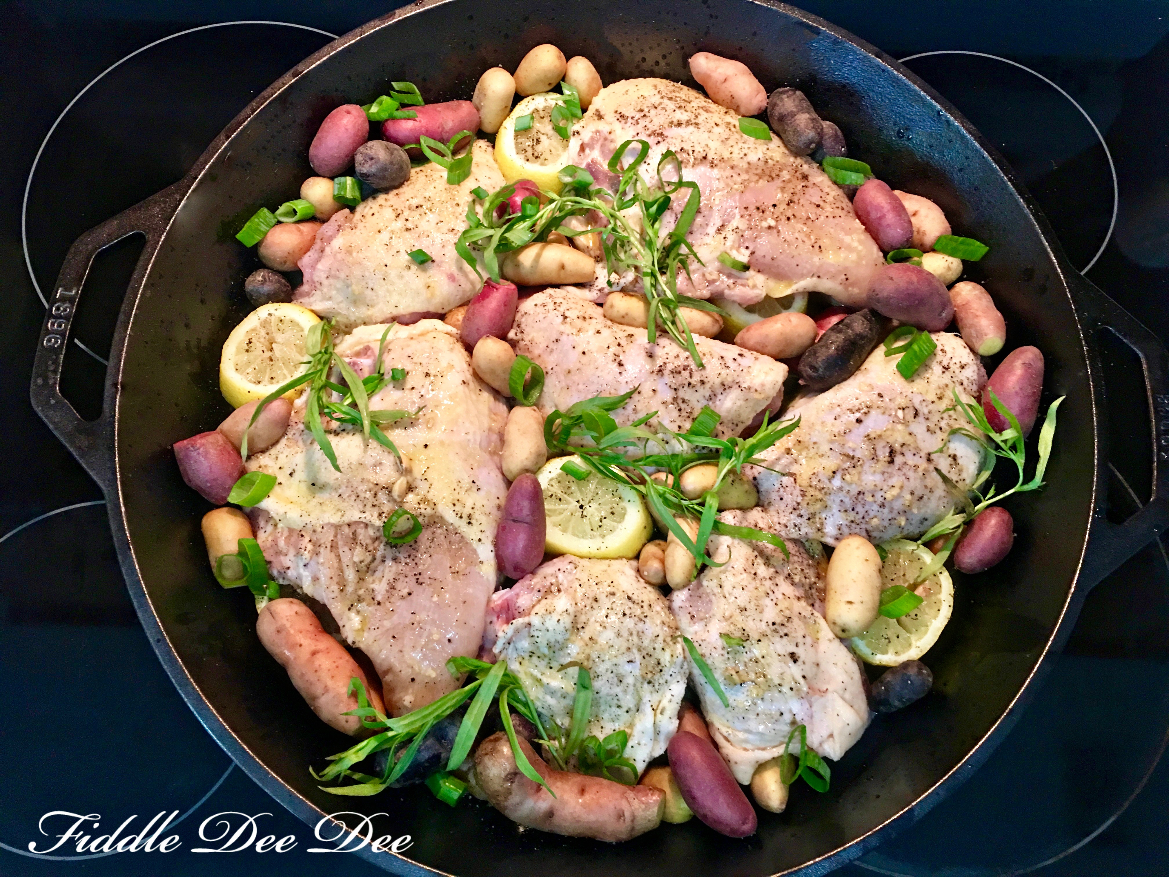 Prepped-One-Pan-Chicken-Dinner | ohfiddledeedee.com