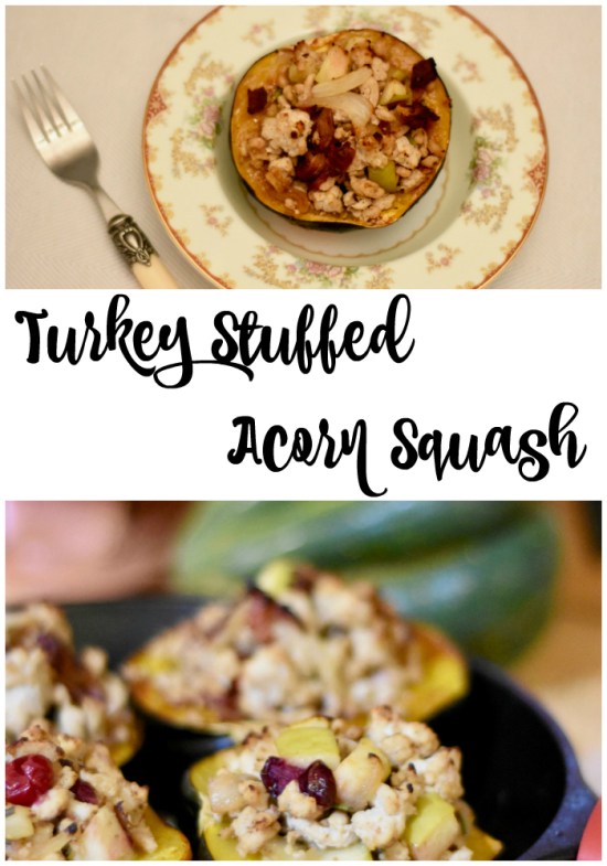 Turkey Stuffed Acorn Squash-2