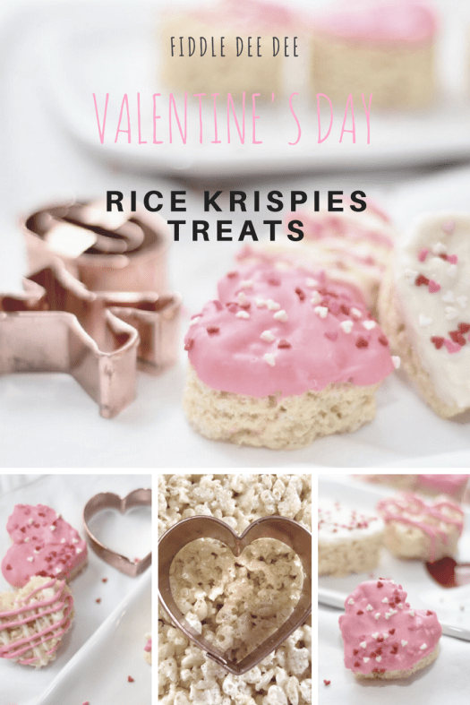 Rice Krispies Treats for Valentines Day