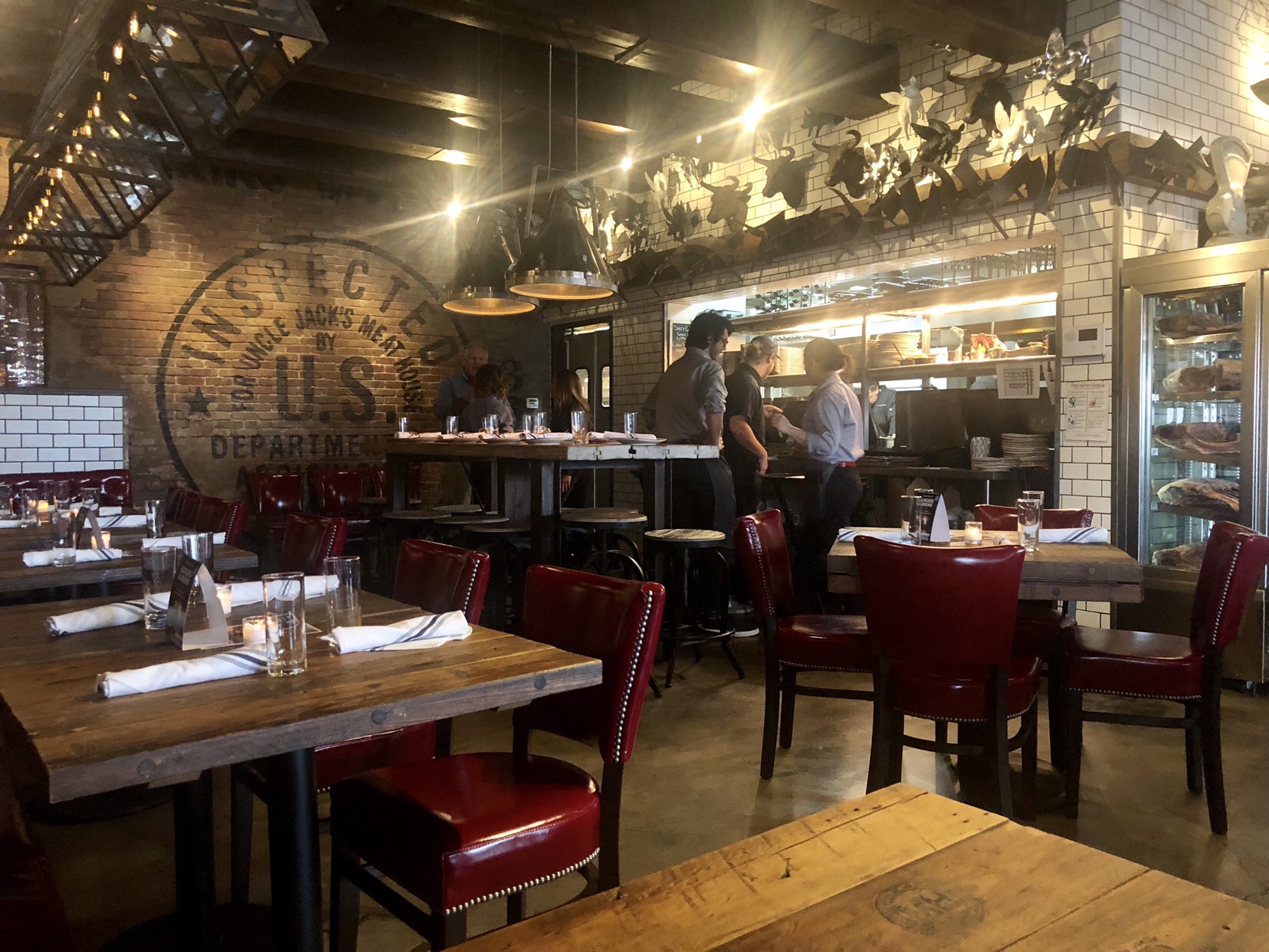 Indoor Dining Uncle Jack's Meat House