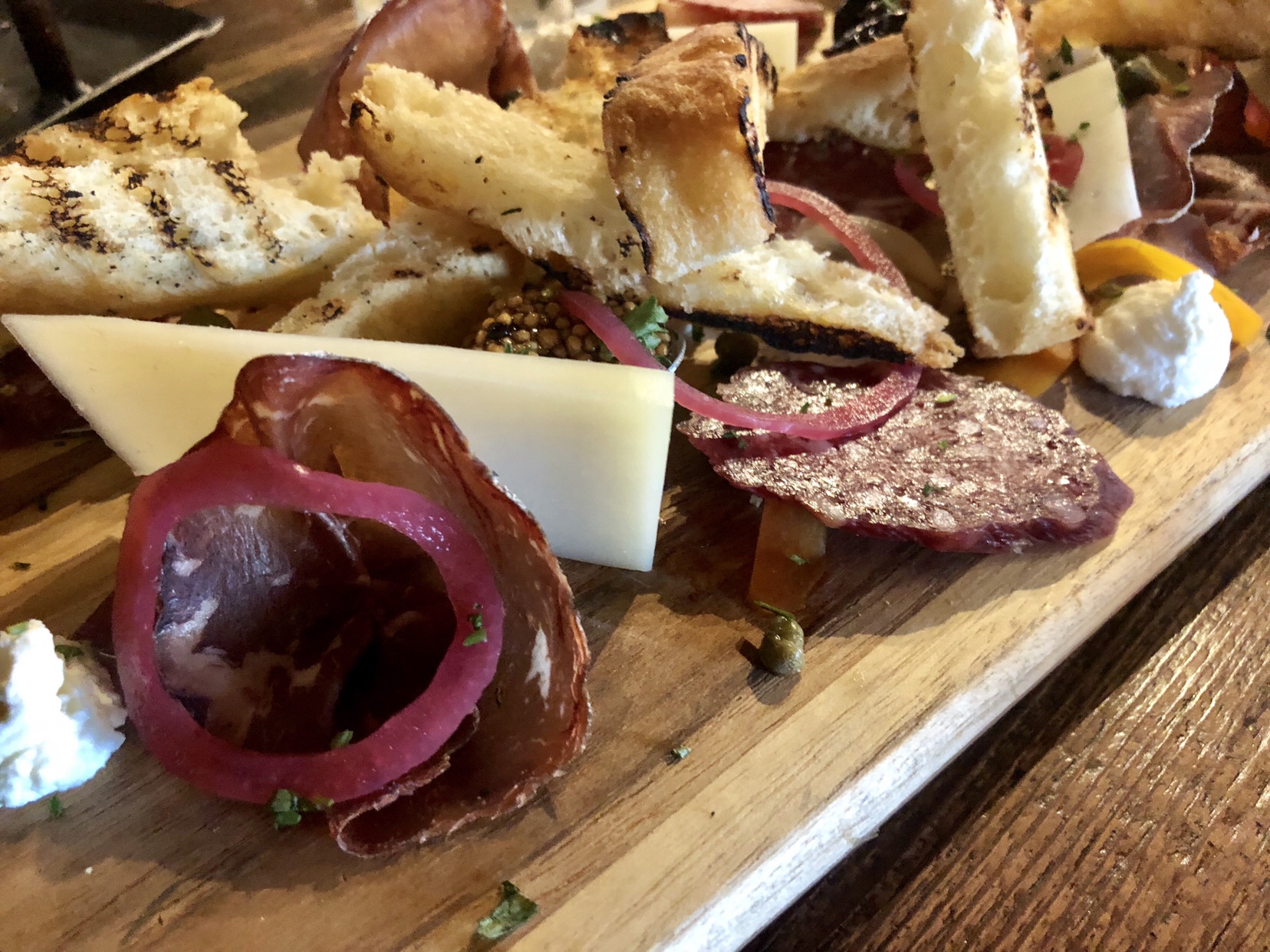 Selections from Charcuterie Station