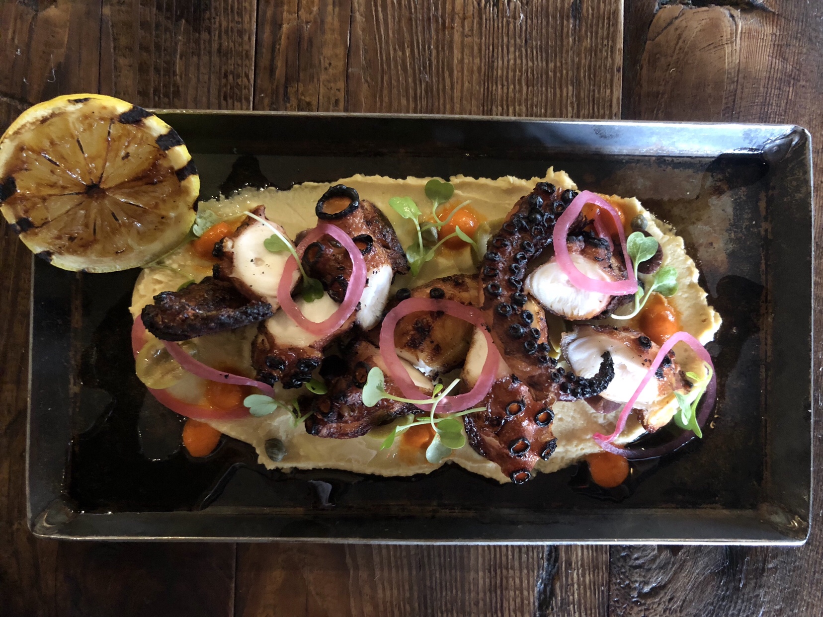 Charred Spanish Octopus from Uncle Jack's Meat House