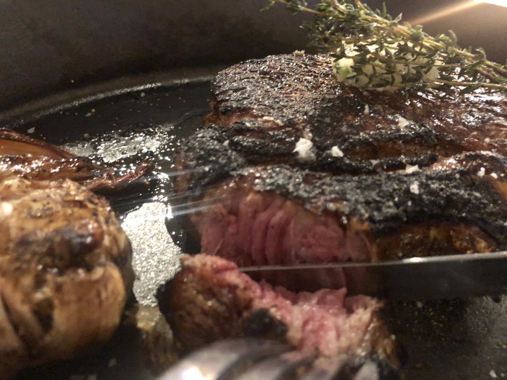 Cowboy Ribchop cooked to perfection