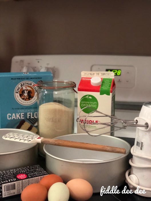 Scratch Cake Ingredients