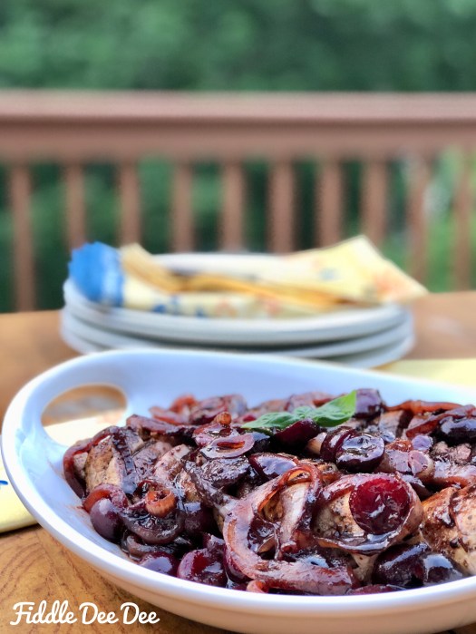 Summer supper alfresco
