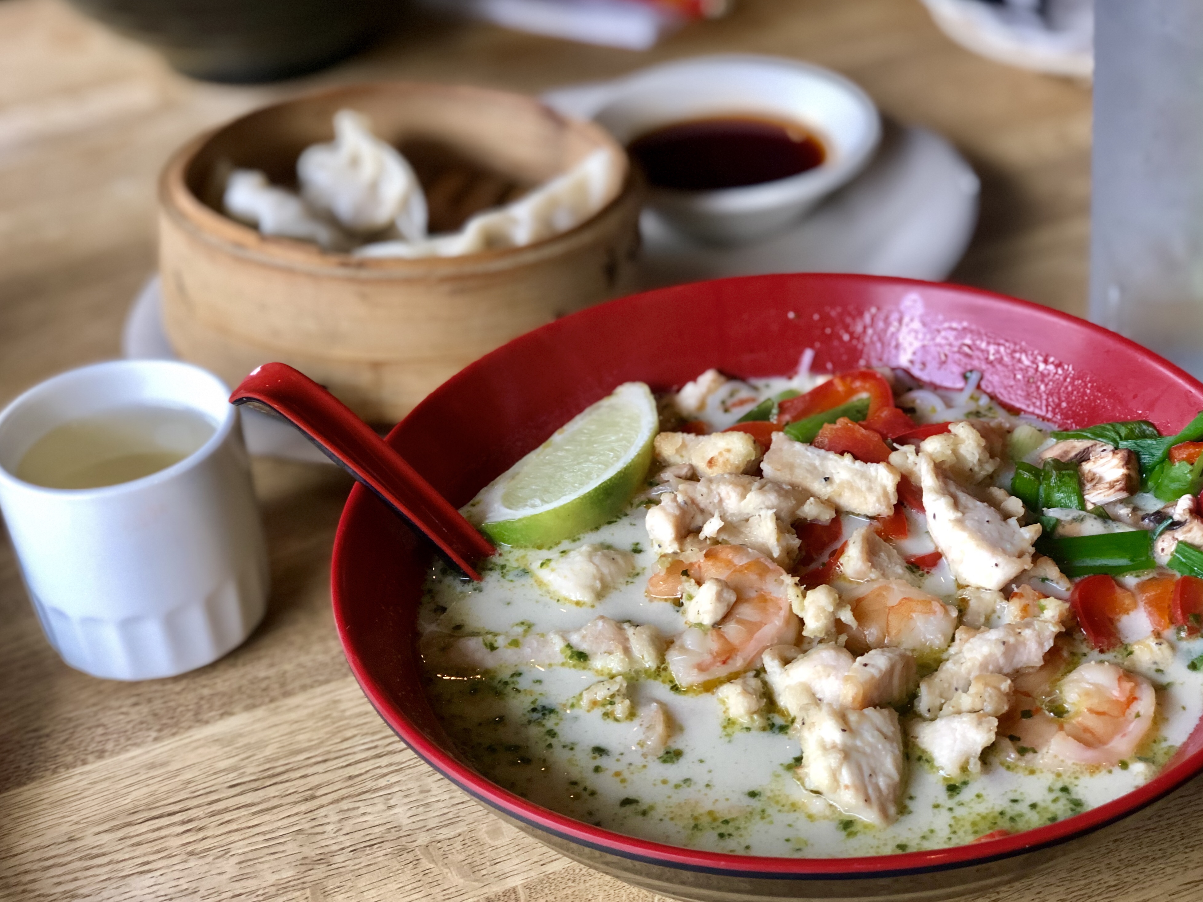 Shrimp Thai Coconut Soup / Fiddle Dee Dee