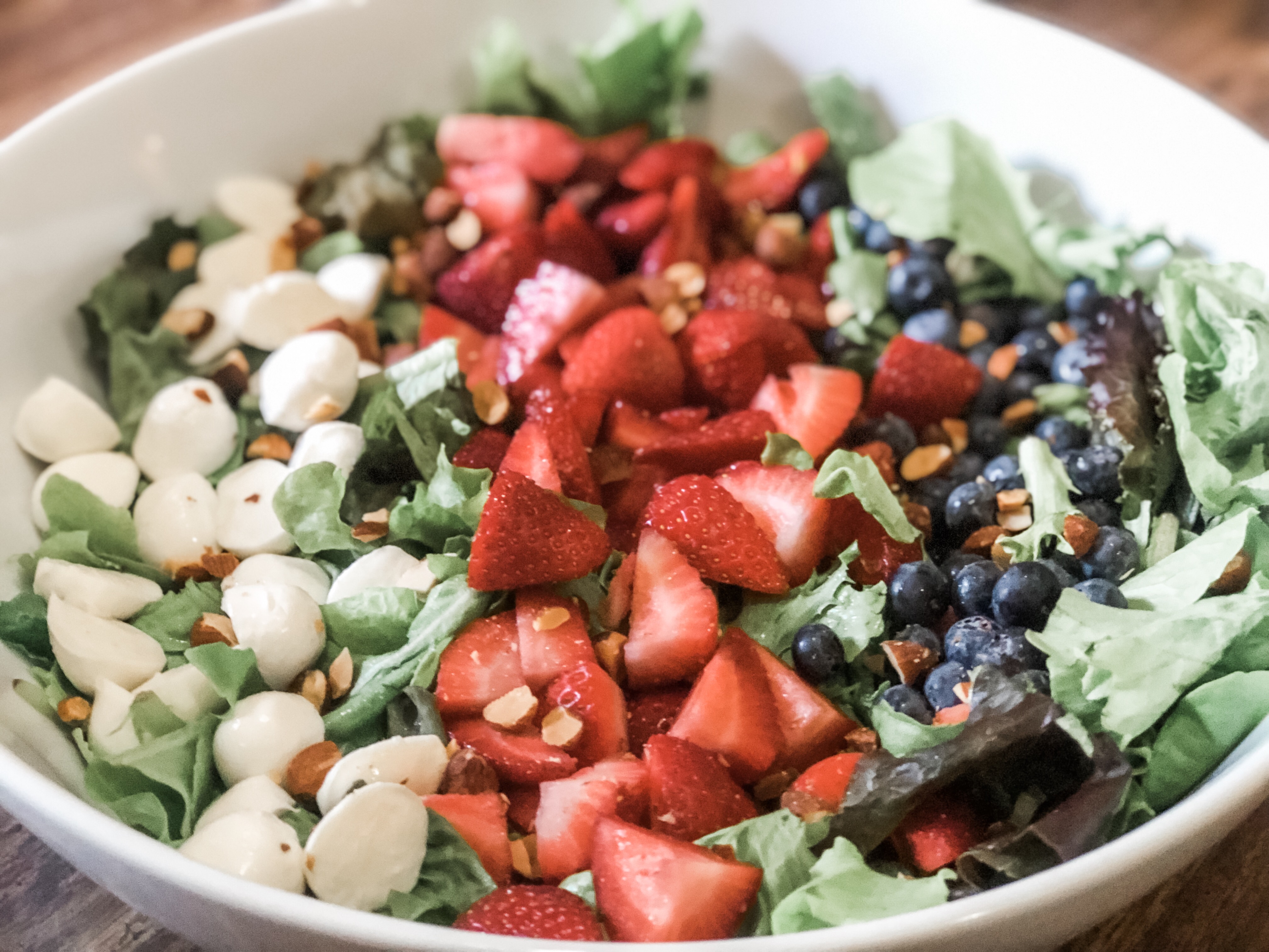 Red White and Blue Salad / Oh Fiddle Dee Dee